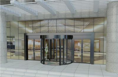 青島科銳安 專業供應高品質旋轉門，廠家直銷，支持定制，品質卓越